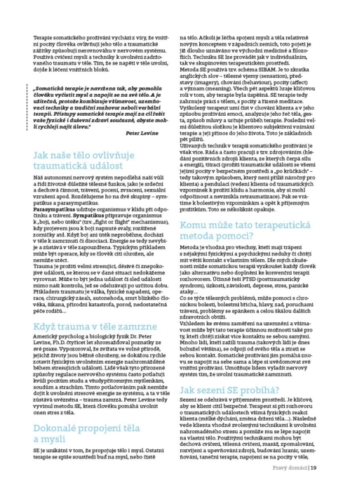Pravý domácí časopis - Tělo nezapomíná 2