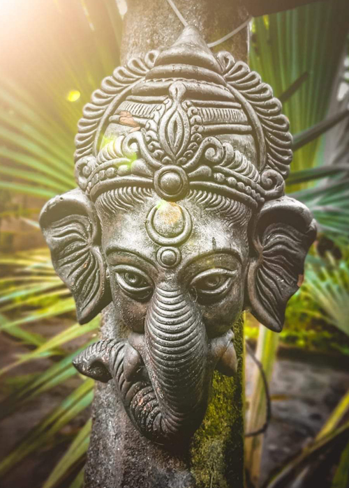 Soška sloního indického božstva